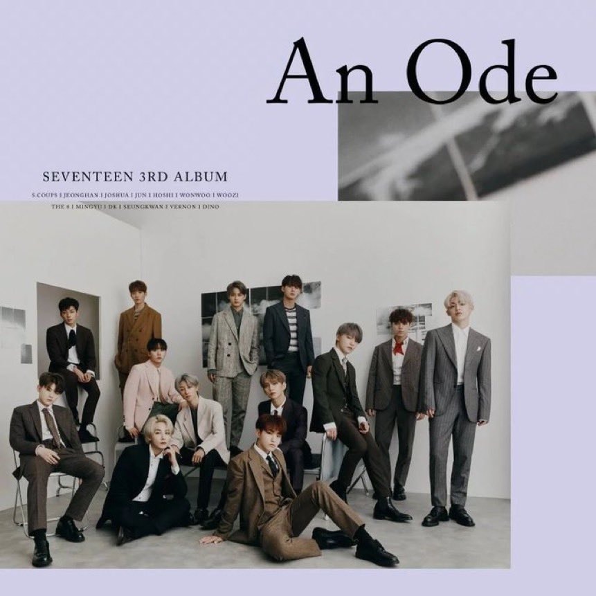 SEVENTEEN An Ode album SEVENTEEN An Ode album
