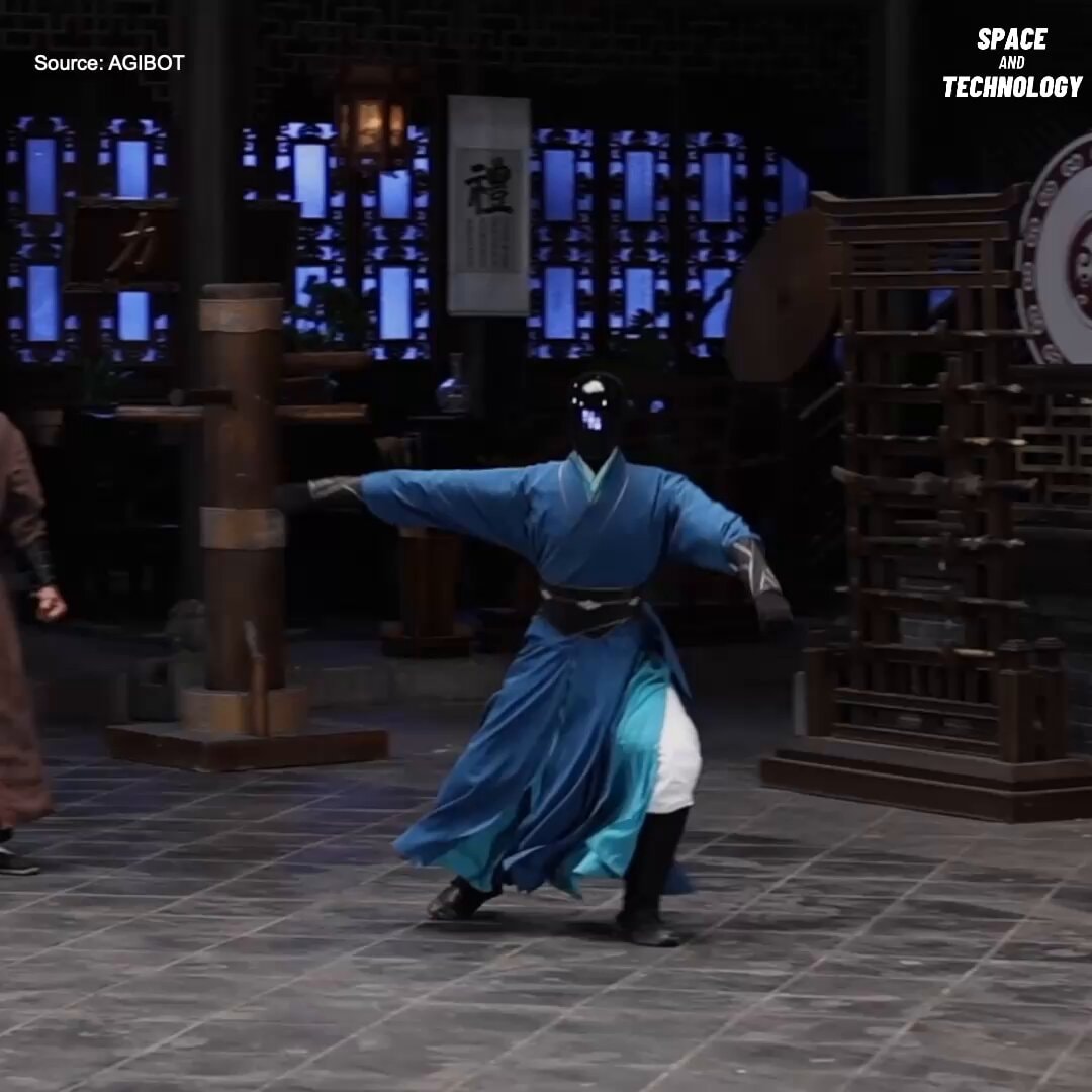 AGIBOT A3 humanoid robot Kung Fu demo