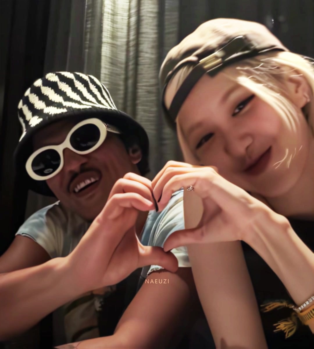 ROSÉ x Bruno Mars LA edit