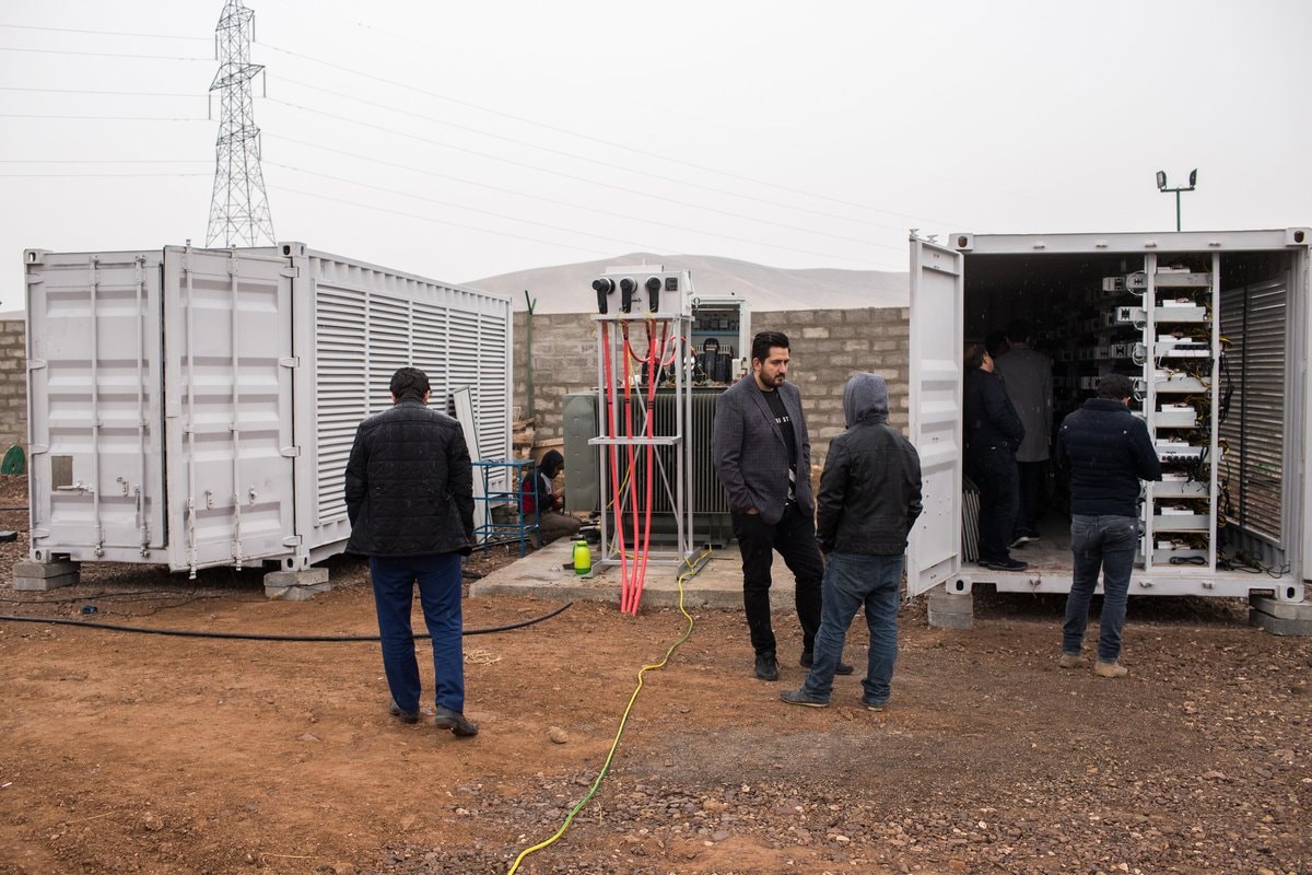 Iran Bitcoin mining operations