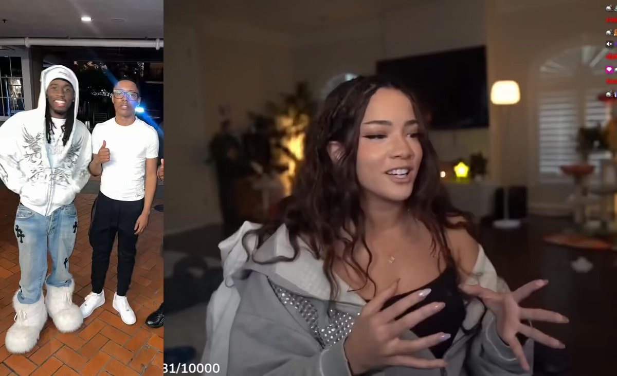 Cinna ignores Reggie and Kai Cenat Cinna ignores Reggie and Kai Cenat