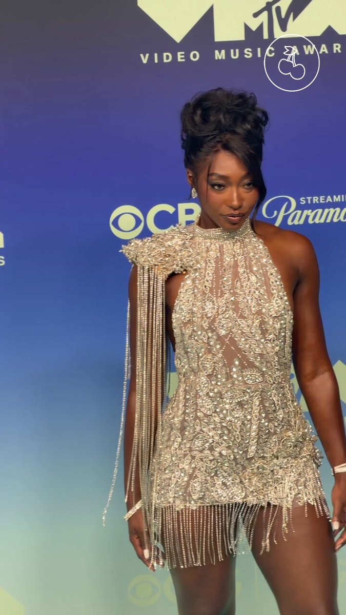 Aniya Harvey at the VMAs