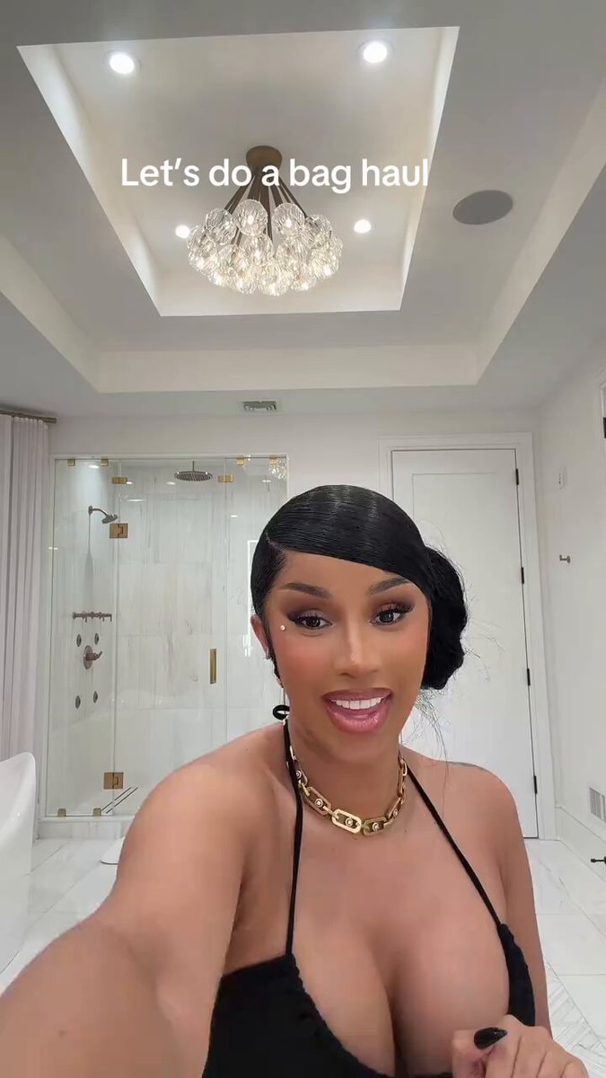 Cardi B Milan haul question