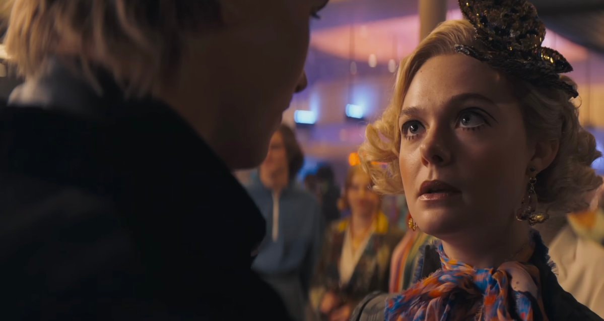 Elle Fanning on Effie and Haymitch bond