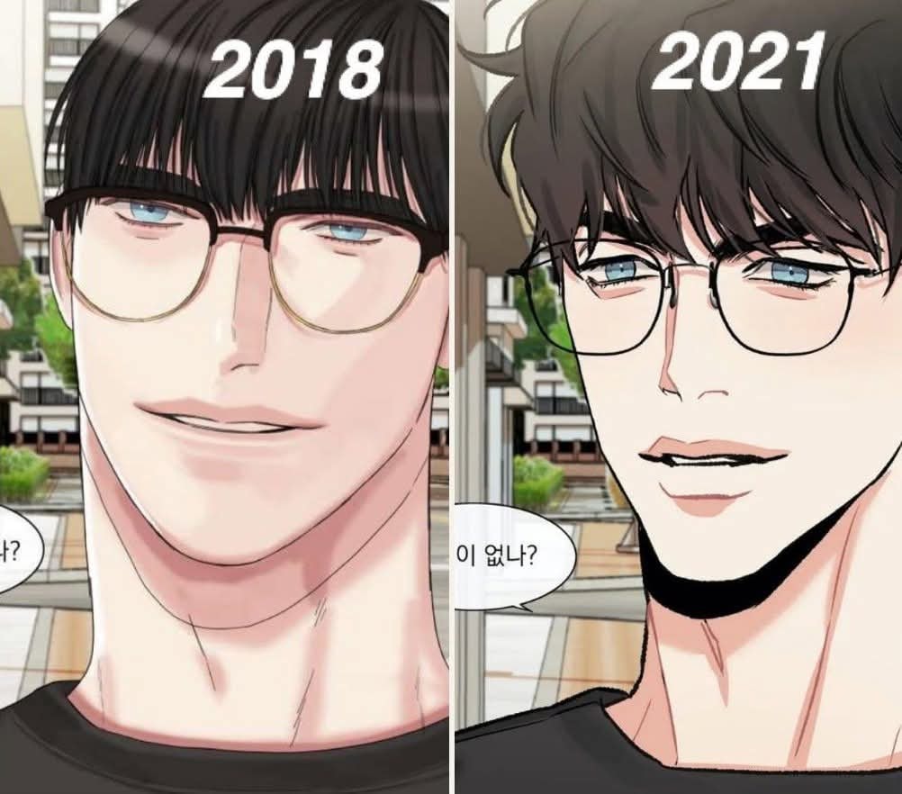Rome webtoon 2018 vs 2021
