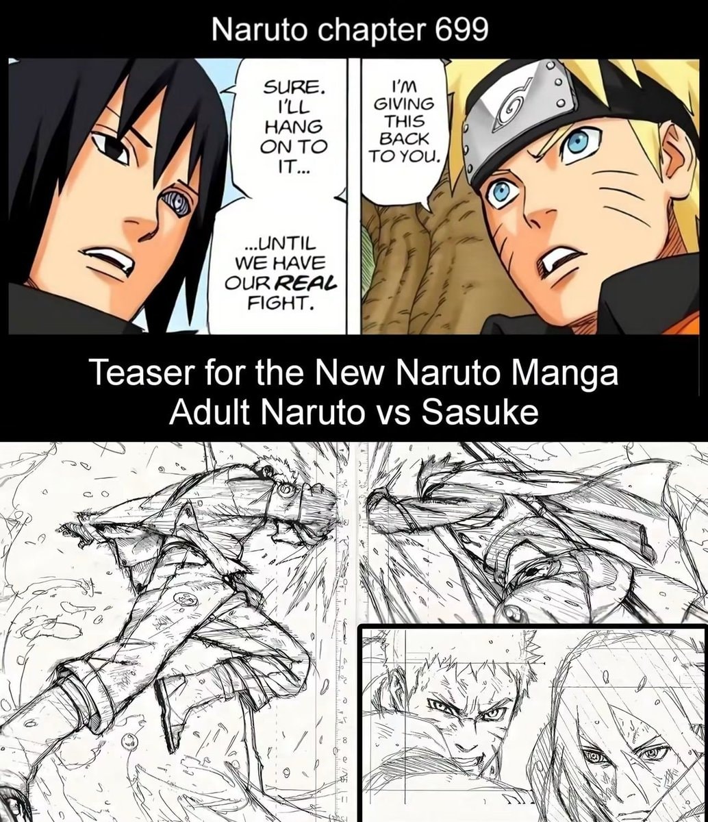 Naruto vs Sasuke fight