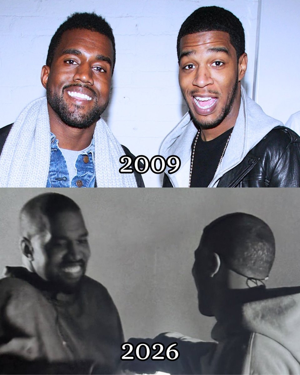 Kid Cudi and Ye evolution