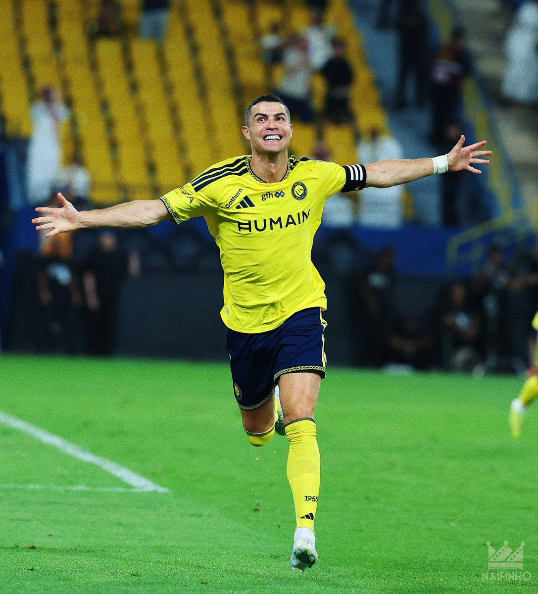 Cristiano Ronaldo celebrating a goal