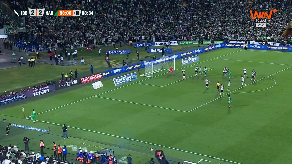 James Rodriguez debut assist Atletico Nacional