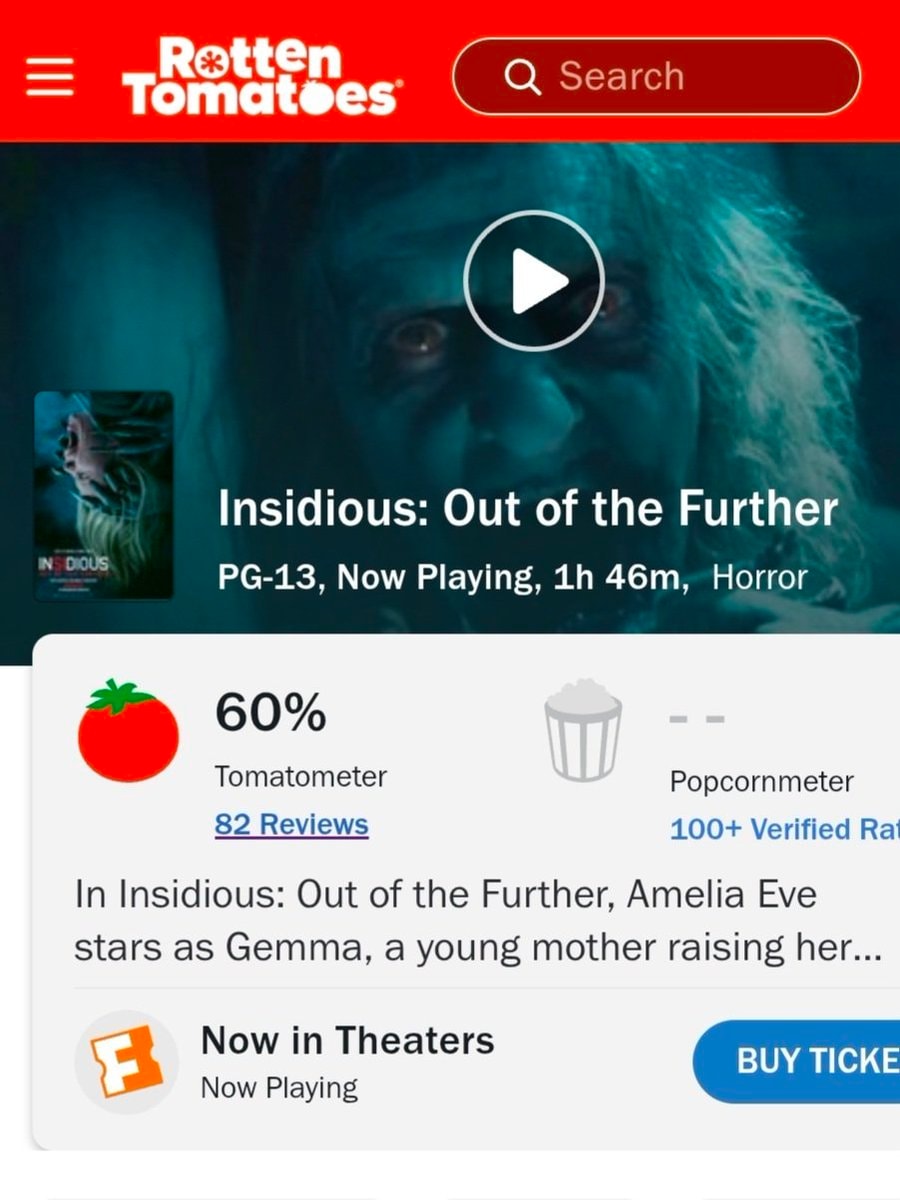 INSIDIOUS: OUT OF THE FURTHER rating (photo 2 of 2)