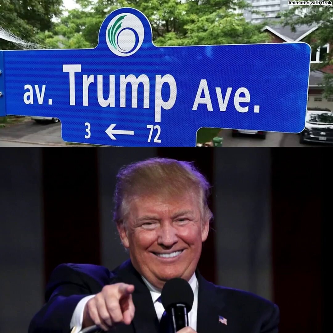 Trump Avenue Ottawa meme