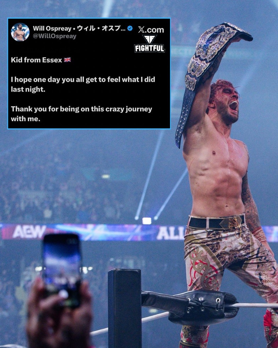 Will Ospreay AEW World Championship Wembley Will Ospreay AEW World Championship Wembley