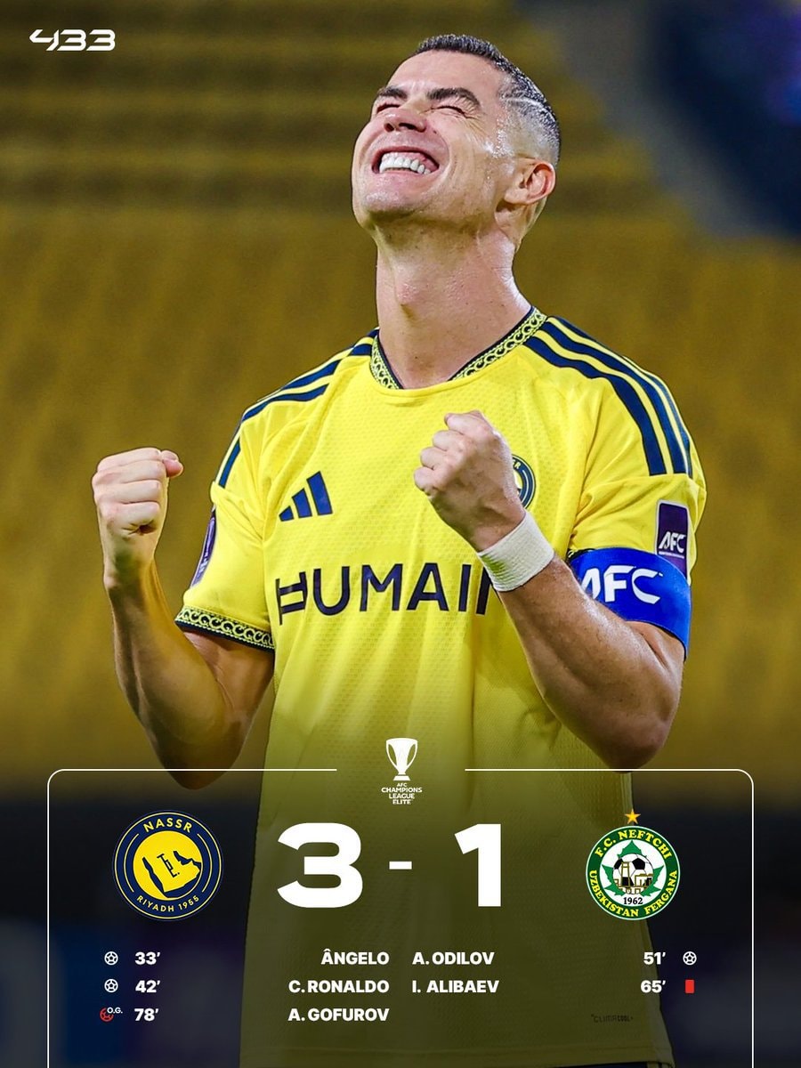 Cristiano Ronaldo Al Nassr AFC Champions League win