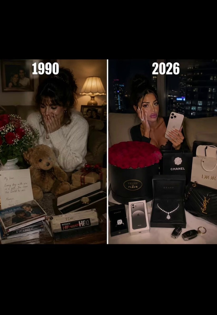 1990 vs 2026 romance evolution