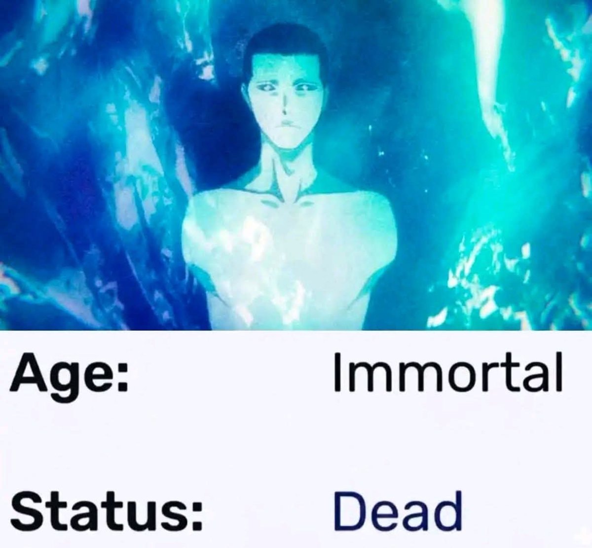 Age: Immortal Status: Dead