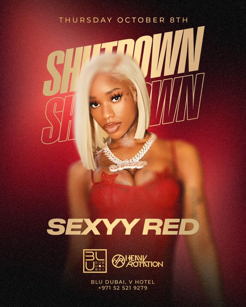 Sexyy Red BLU Dubai Sexyy Red BLU Dubai