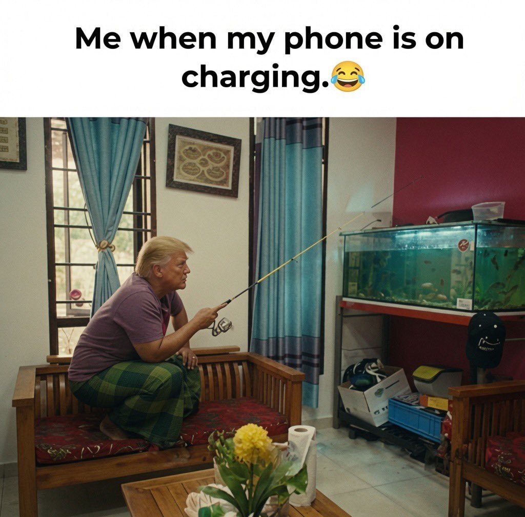 phone charging meme