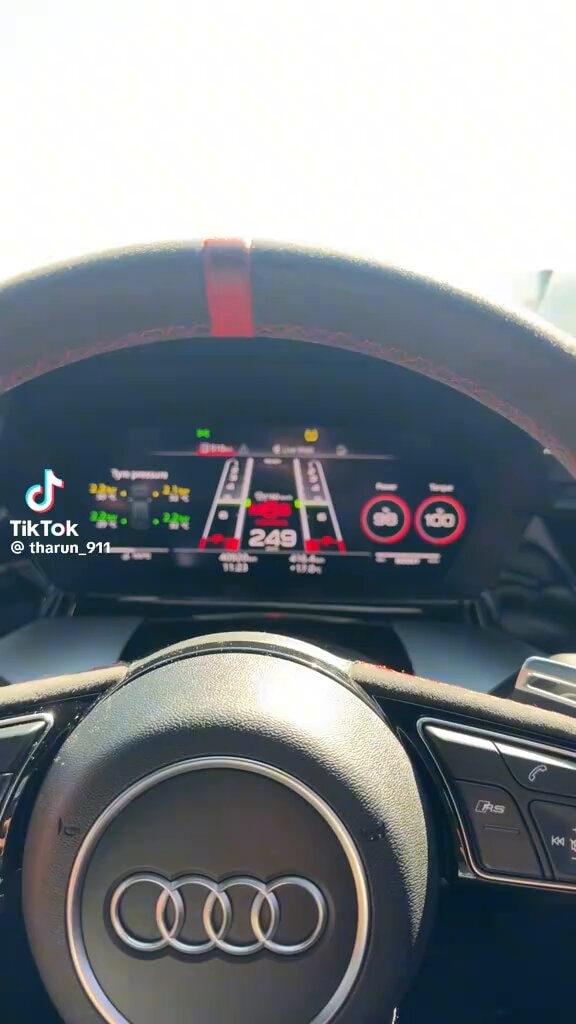 Car hitting 270 kph
