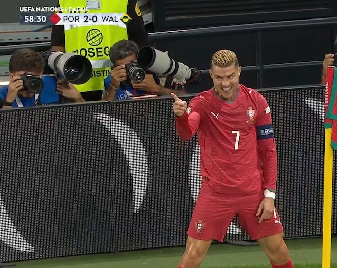 Ronaldo still going strong for Portugal