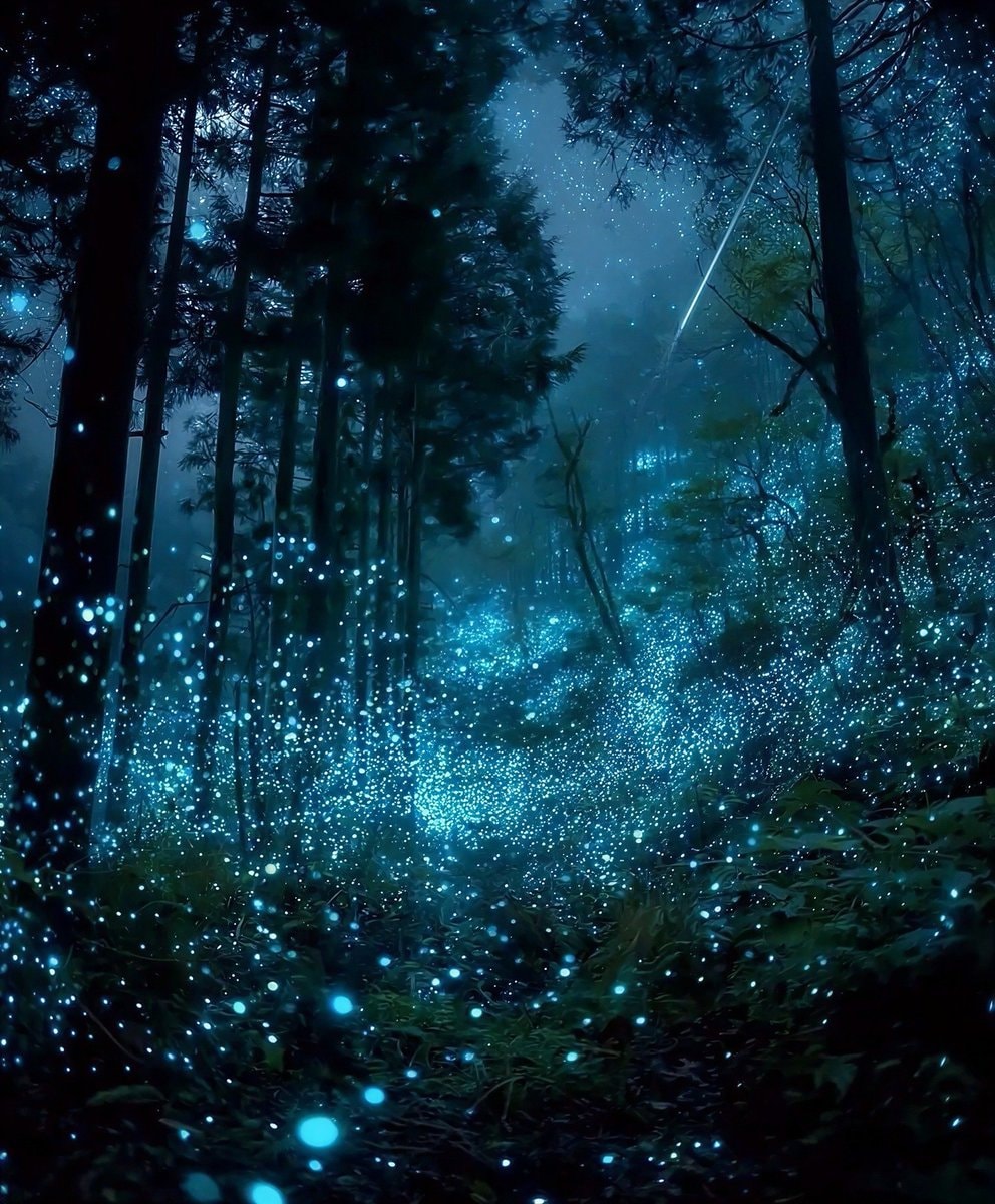 New Zealand glowing forest (photo 2 of 2)