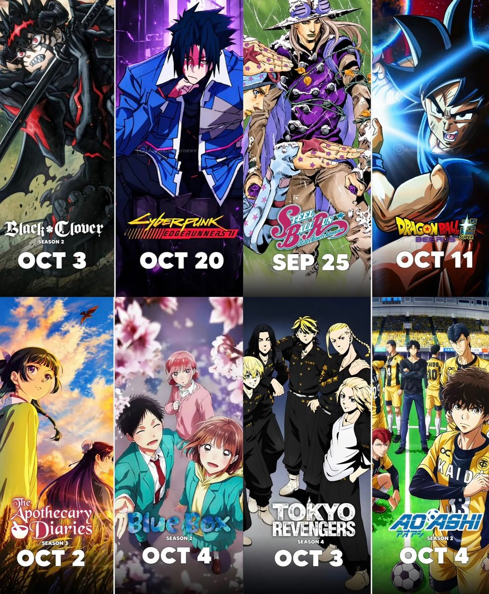 Fall 2026 Anime Lineup