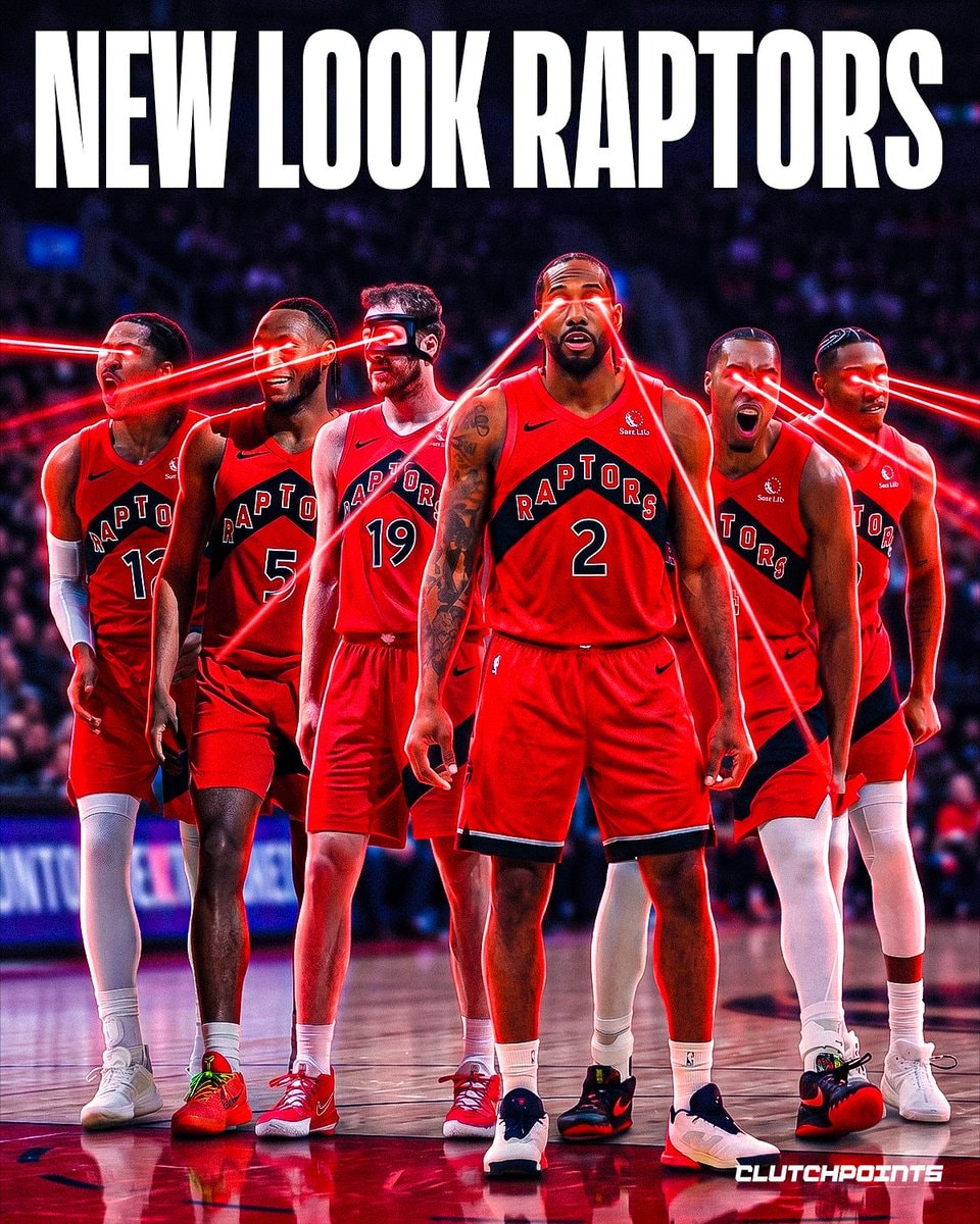 Toronto Raptors new roster