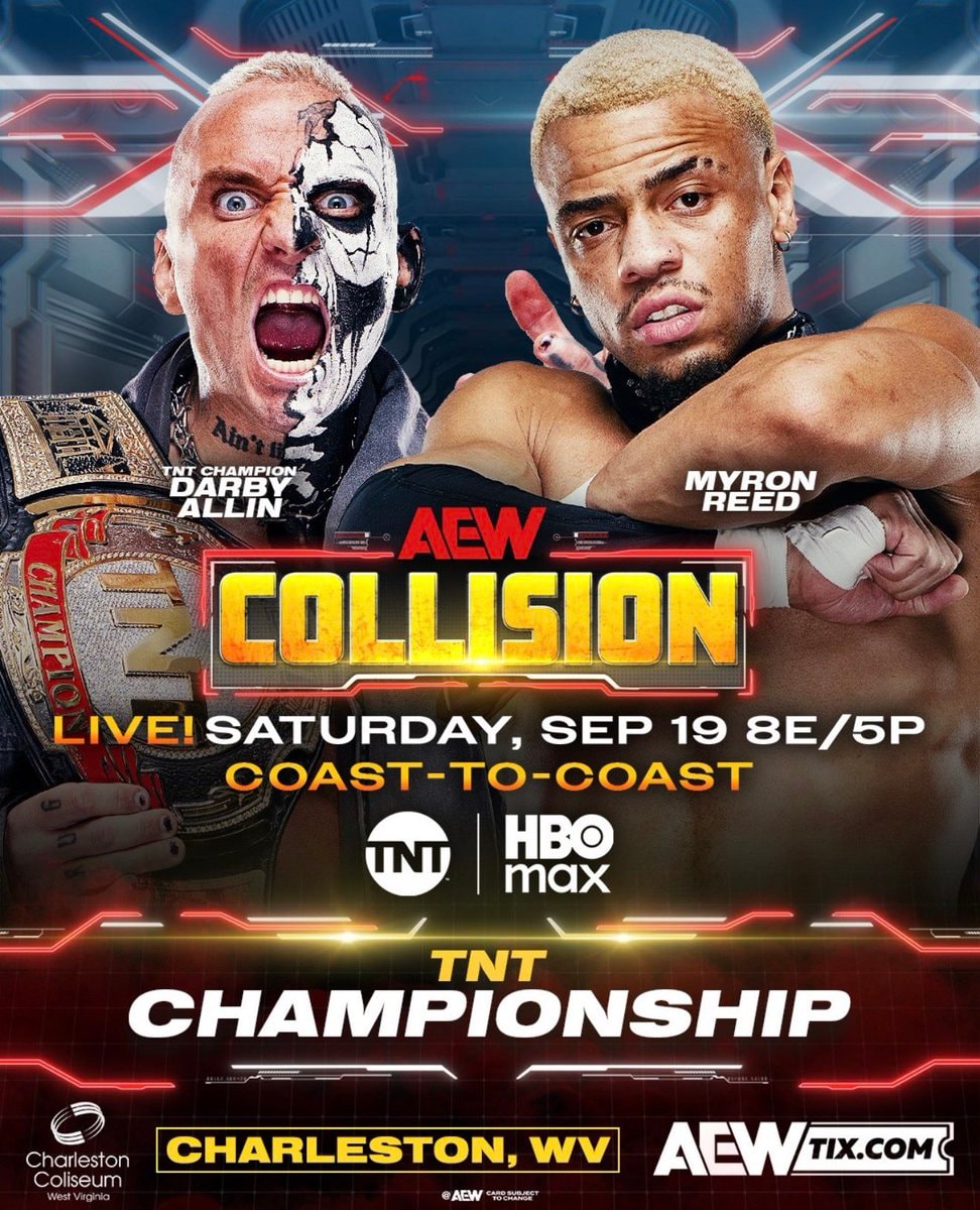 Darby Allin vs Myron Reed TNT Championship