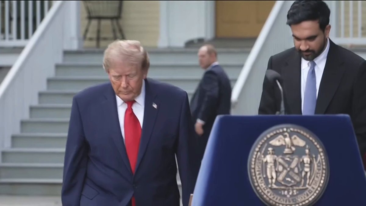 Trump meets Mamdani at Gracie Mansion Trump meets Mamdani at Gracie Mansion