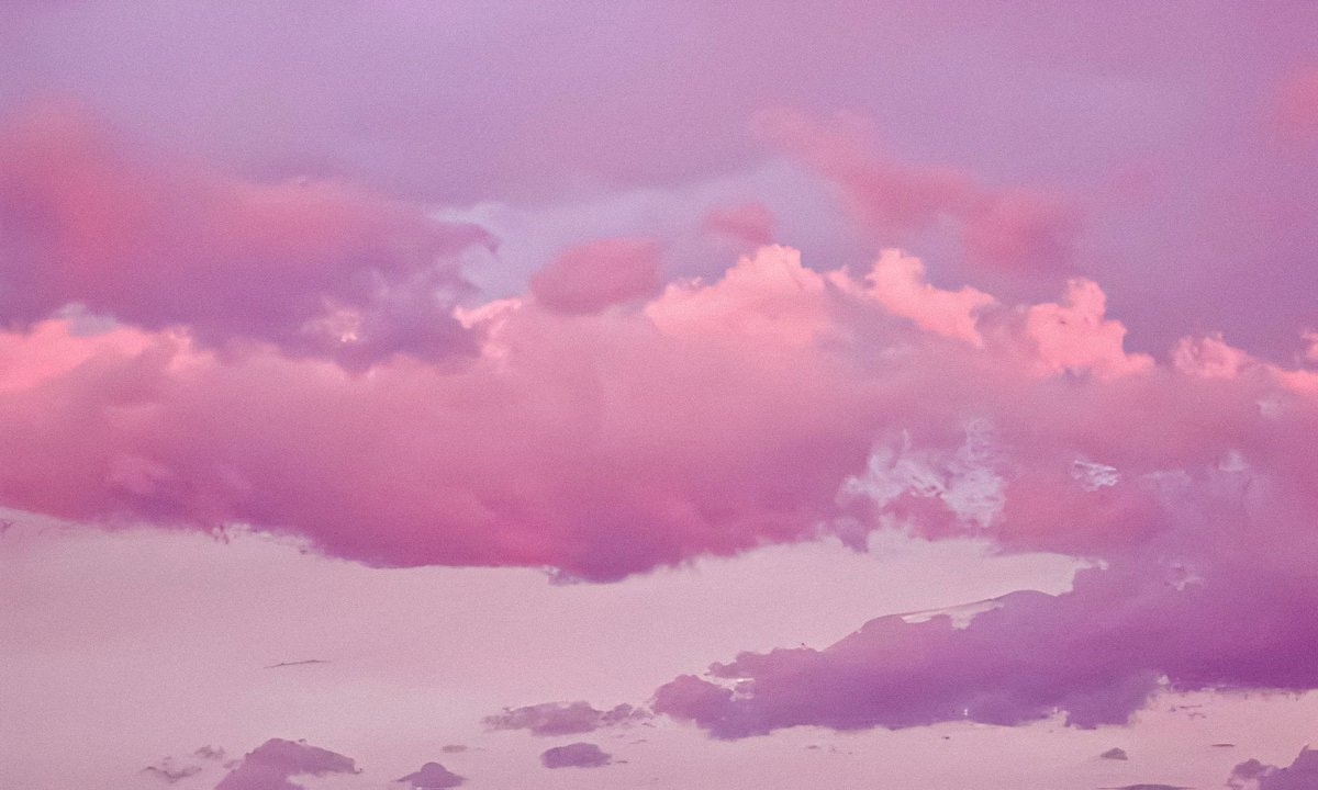 Watercolor Skies Pink Purple Clouds (photo 2 of 4)