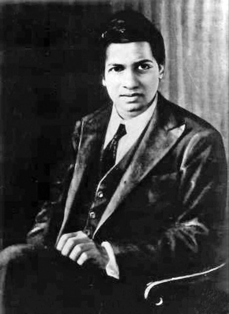 Srinivasa Ramanujan portrait