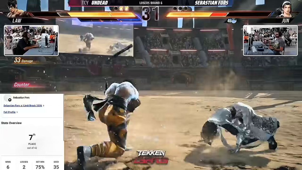 Forsen Comic Con 2026 Tekken