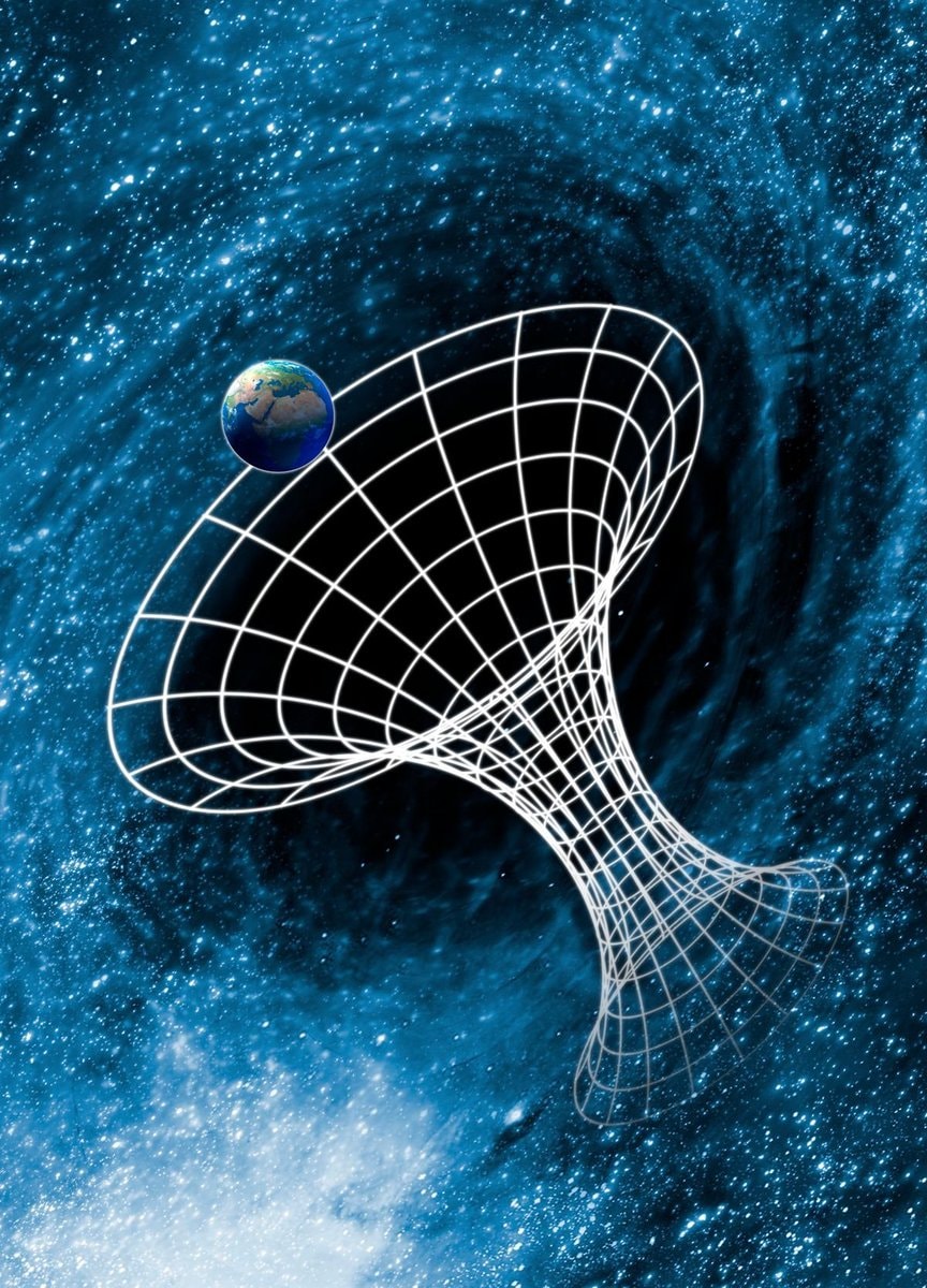 dark matter wormhole Milky Way