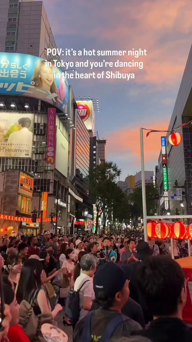 Bon Odori in Shibuya