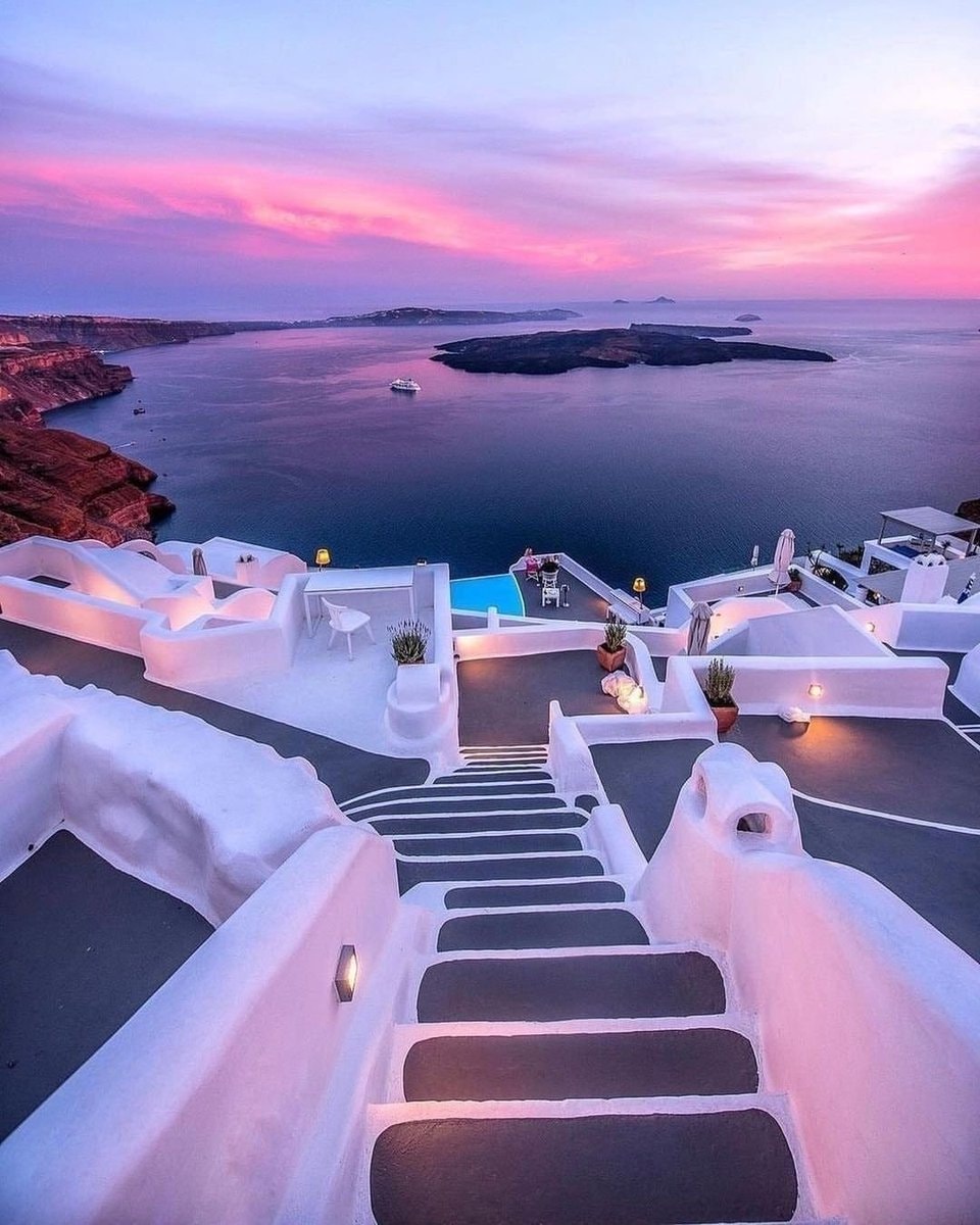 Santorini Greece sunset
