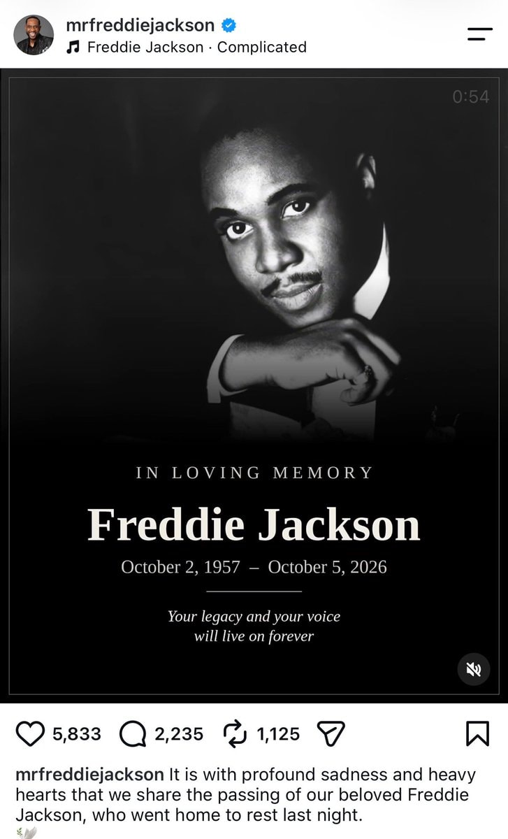 Freddie Jackson You Are My Lady Freddie Jackson You Are My Lady
