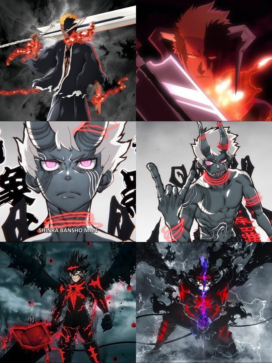 Peak transformations anime collage