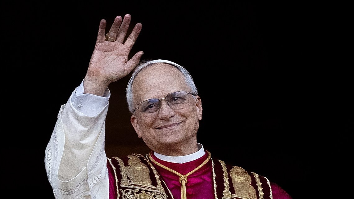 Pope Leo XIV votes in US election