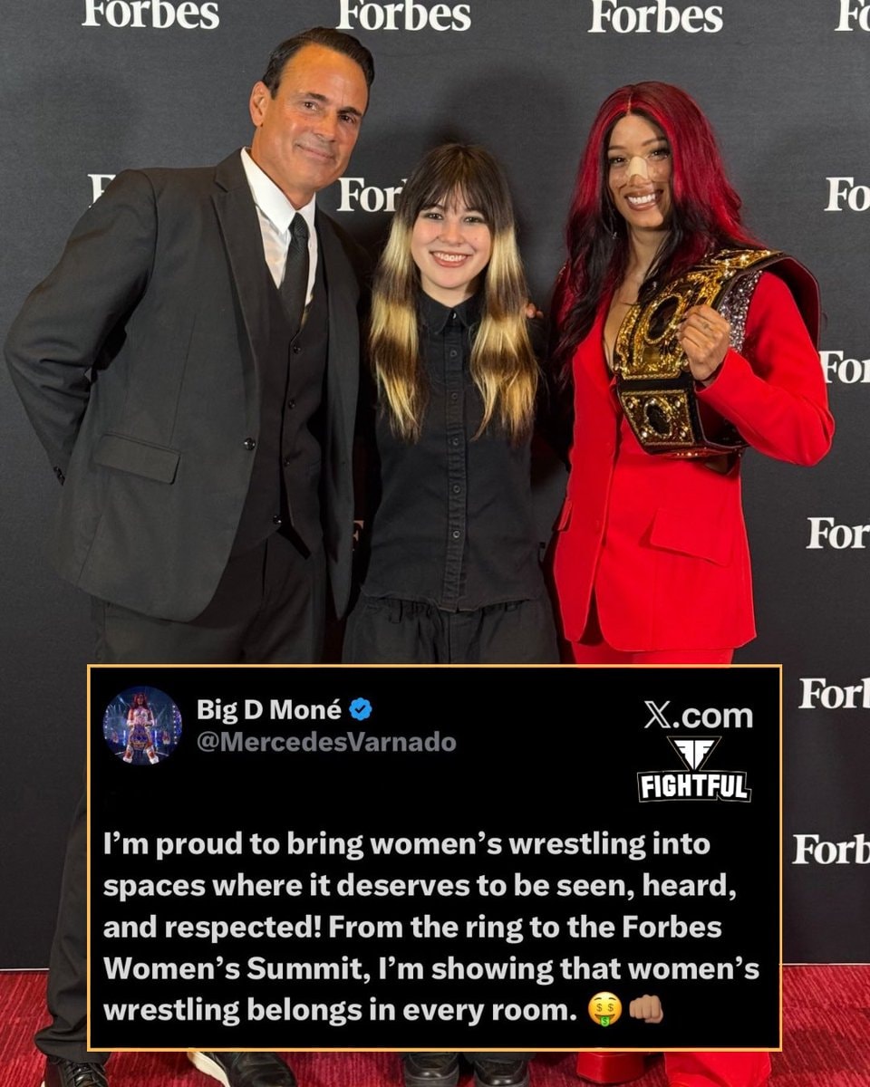 Mercedes Mone at Forbes Power Women's Summit