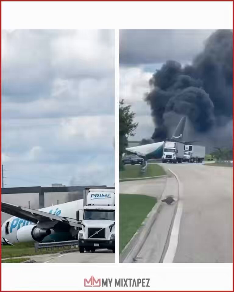 Amazon Prime Air Boeing 767 Miami crash Amazon Prime Air Boeing 767 Miami crash