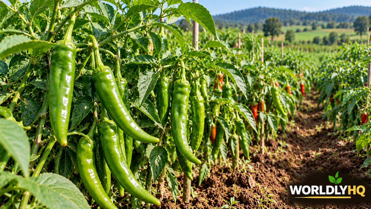 China green chilli pepper production 2024