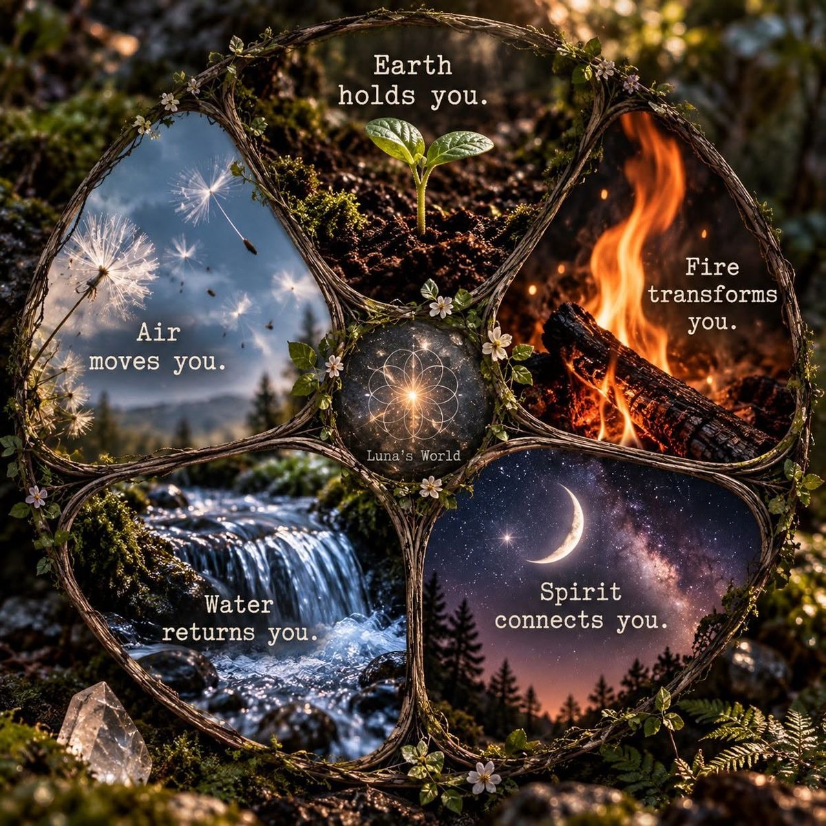 Luna's World elemental cycle