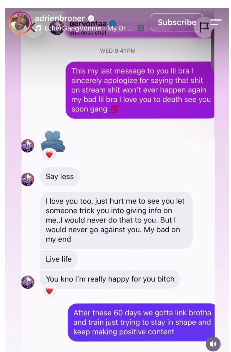 Adrien Broner apologizes to Gervonta Davis (photo 2 of 2)