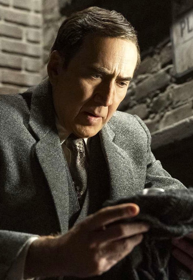 Nicolas Cage on SPIDER-NOIR