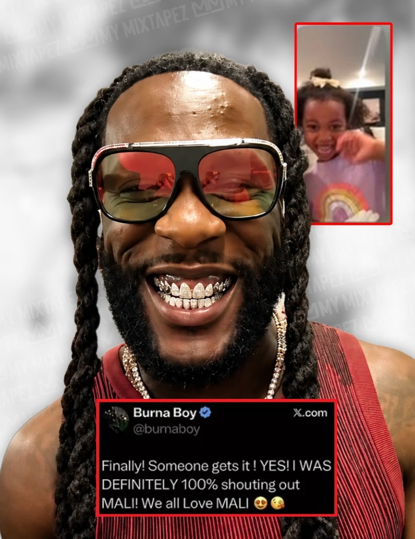 Burna Boy FaceTime Mali shout-out Burna Boy FaceTime Mali shout-out