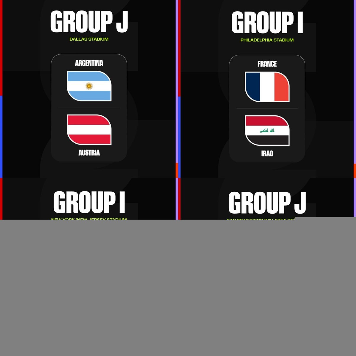 FIFA World Cup schedule Argentina vs Austria (photo 2 of 2)