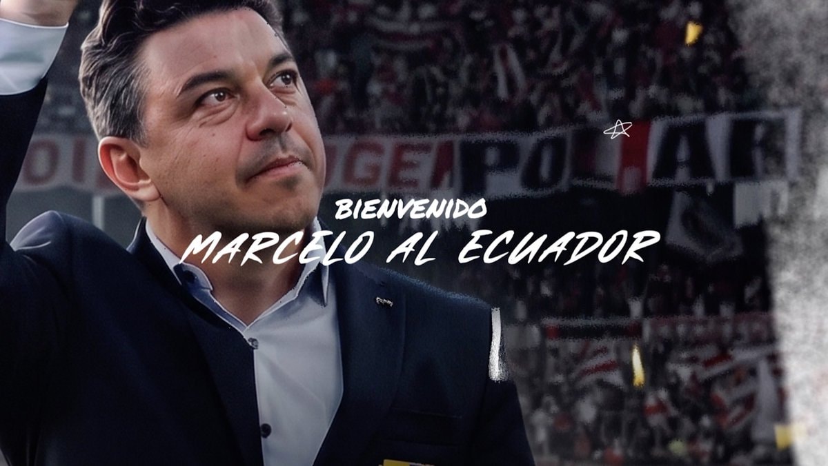 Marcelo Gallardo Ecuador coach