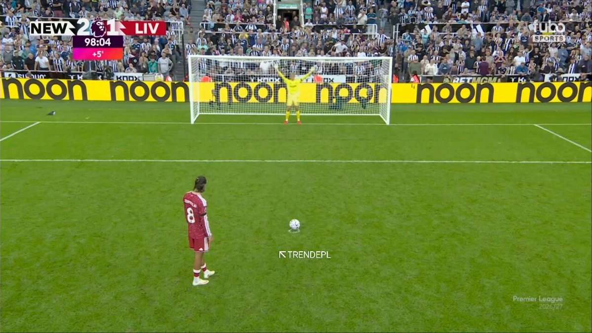 Sabosla penalty equalizer Liverpool