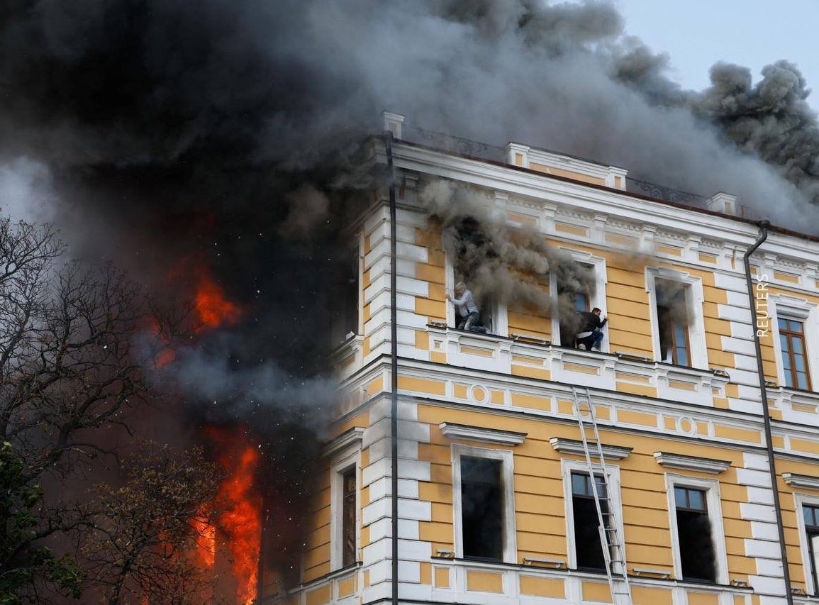 Kyiv National Academy of Sciences drone attack