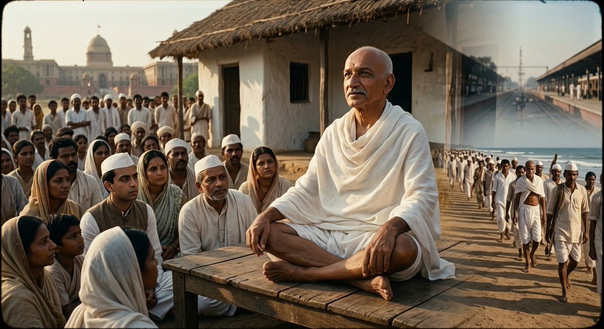 Gandhi 1982 Ben Kingsley meditation scene