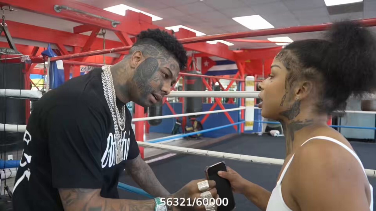 Blueface and Chrisean argument